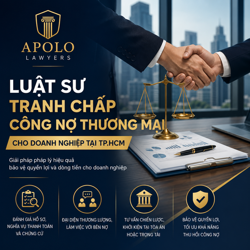 Luật sư tranh chấp công nợ thương mại