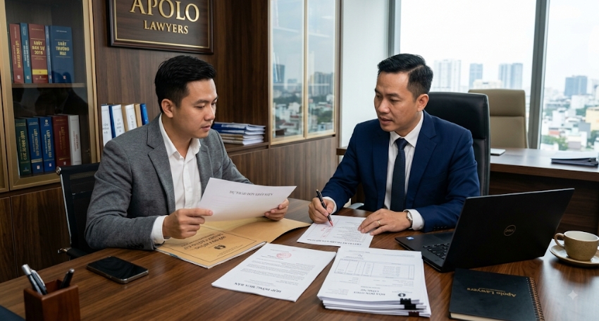 Khách hàng trao đổi về tài liệu cần bổ sung