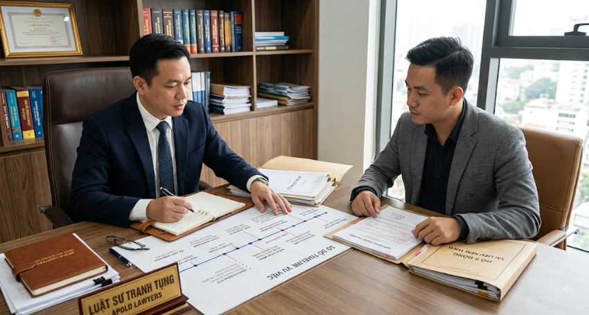 Hồ sơ chứng cứ được kiểm tra trước khi nộp đơn