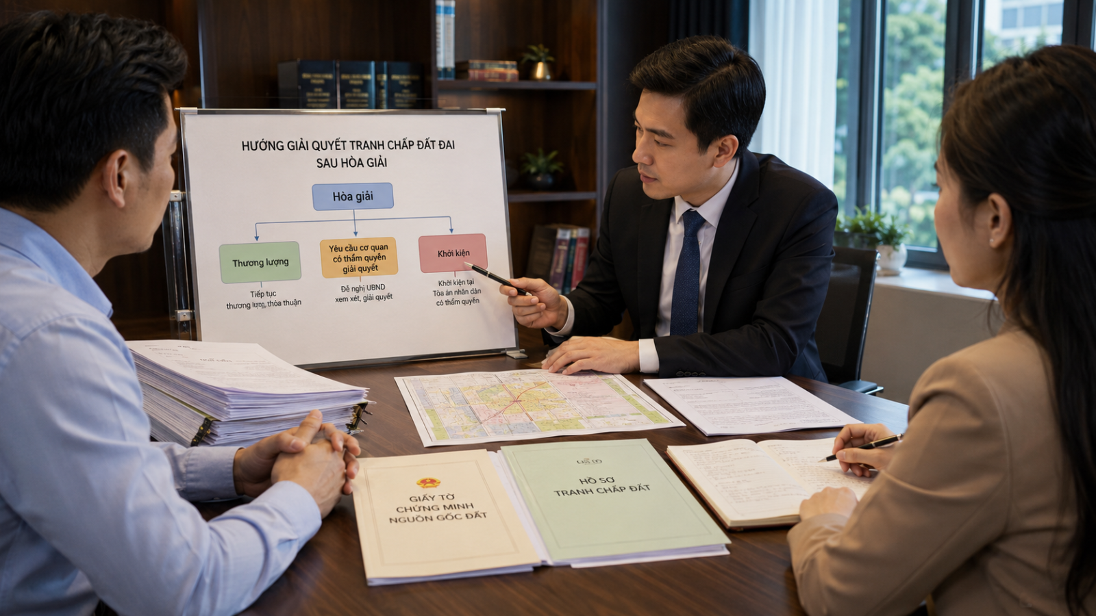 Luật sư phân tích hướng giải quyết tranh chấp đất đai