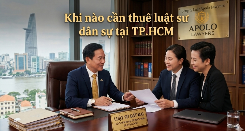 Khi nào cần thuê luật sư dân sự tại TP.HCM