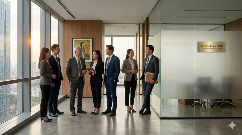 Đội ngũ Luật sư Doanh nghiệp tại Thành phố Hồ Chí Minh của Apolo Lawyers