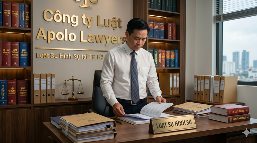 Luật sư hình sự tại TP.HCM chuẩn bị hồ sơ tham gia phiên tòa hình sự