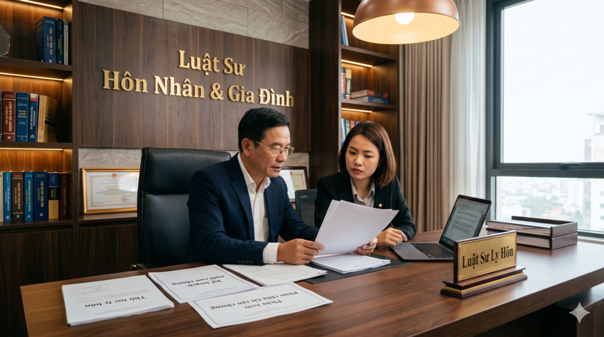 Luật sư ly hôn hỗ trợ những gì cho khách hàng