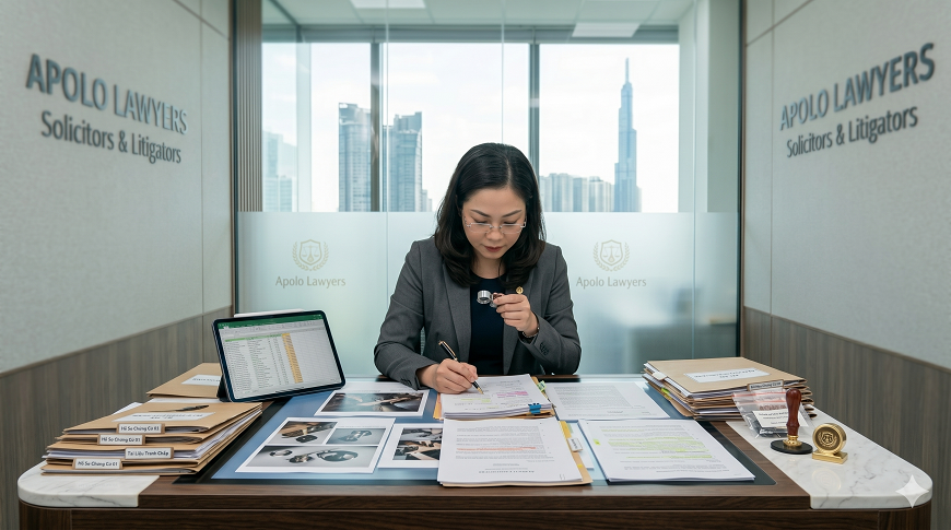 luật sư phân tích chứng cứ tranh chấp