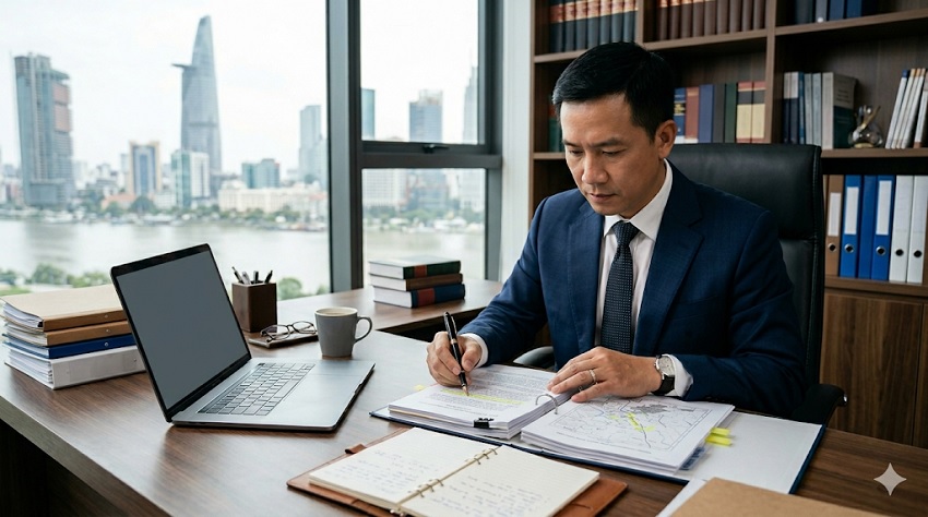Luật sư phân tích hồ sơ và chứng cứ tranh tụng