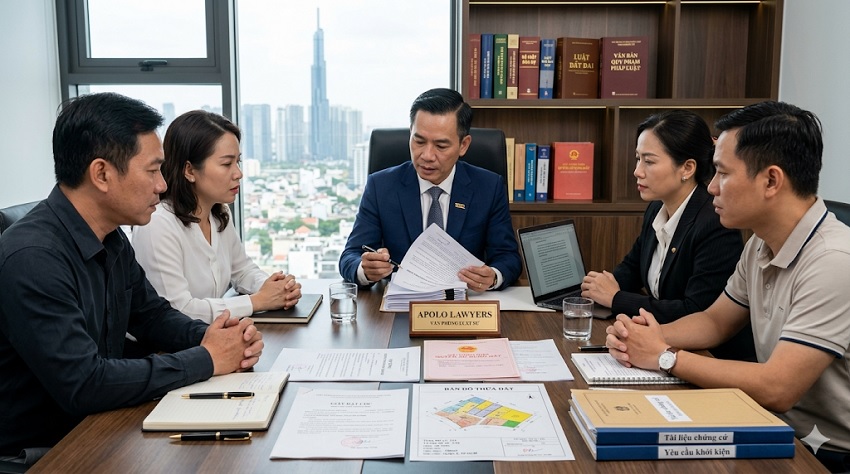 Hồ sơ giao dịch đất đai phát sinh tranh chấp giữa các bên