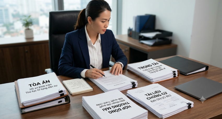 Khi nào cần khởi kiện tại Tòa án hoặc Trọng tài