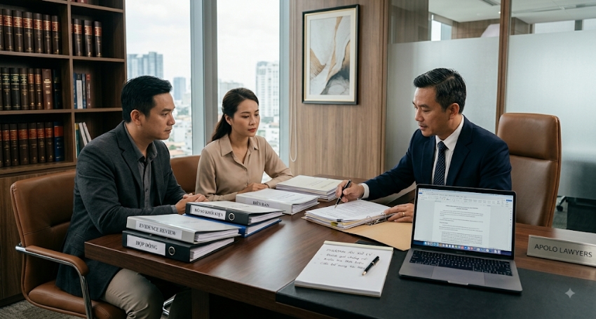 Luật sư tư vấn phương án xử lý hồ sơ khởi kiện