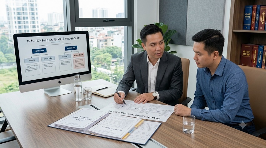 Luật sư phân tích chứng cứ và rủi ro của vụ việc tranh chấp