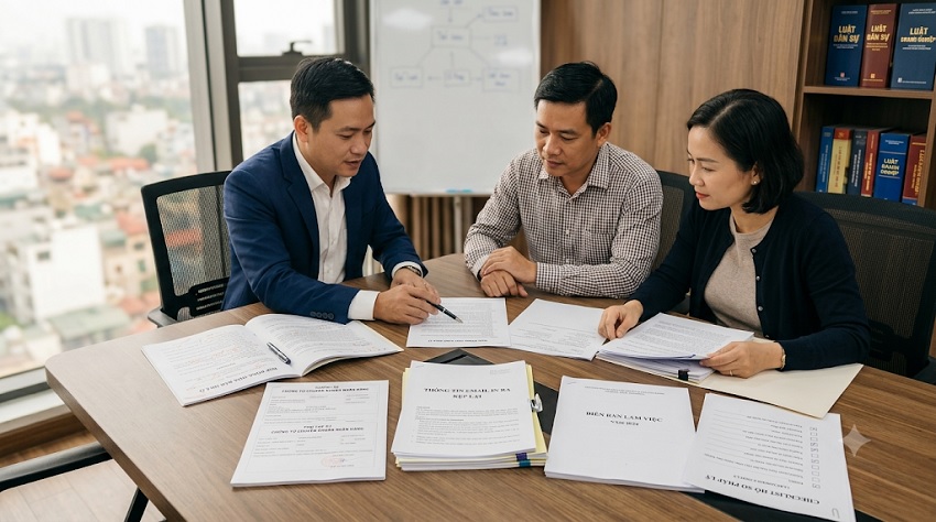 Hồ sơ hợp đồng được kiểm tra để hạn chế rủi ro